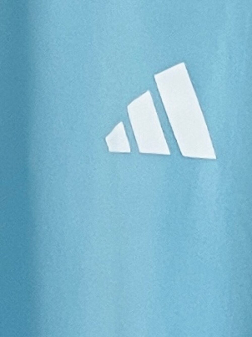 NEW Adidas Men's 3-Stripe Active Tee XL NWT Ice Blue - Picture 8 of 9